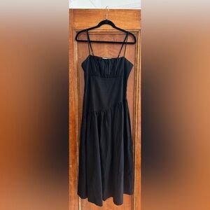 Lisa Says Gah black midi dress from Anthropologie size M